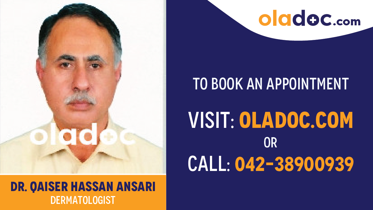 Book appointment with Dr.Qaiser Hassan Ansari-best Dermatologist in Multan